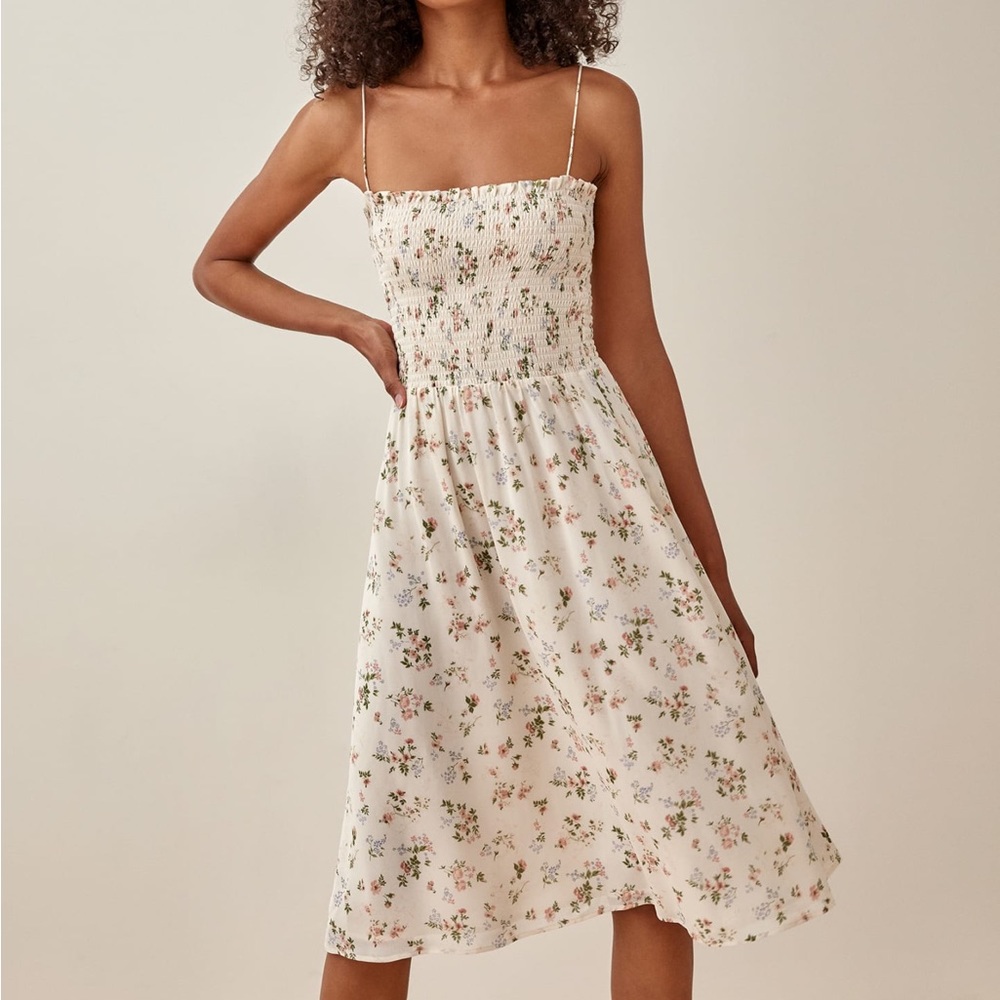 Reformation Sable Floral Dress - Carine - Small